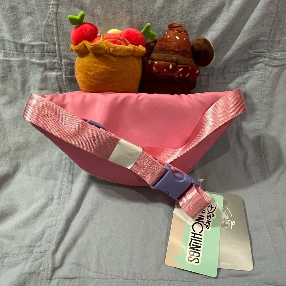 NEW Disney Munchlings Baked Treats Fanny Pack & Tote Bag - Mickey Minnie Marie‎